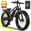 Electric Fat Tyre Bike – Removable 48V 17.5Ah Battery, Up to 56 km/h